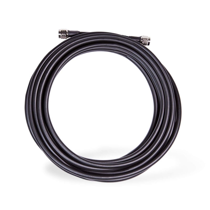 Waveform 30ft RSRF RS400 Custom-Cut N-Male Coaxial Cable for Ham Radio, WiFi, and Cell Phone Signal Boosters (30 Feet) - Image 2